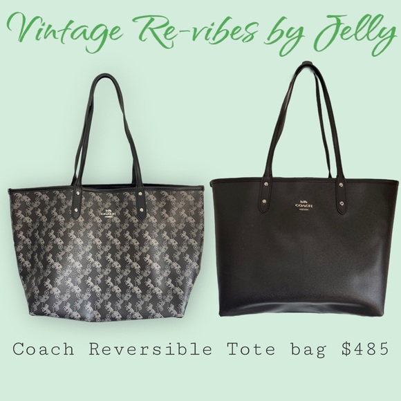 Coach Handbags - Coach Reversible tote bag